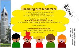 Plakat Kinderchor