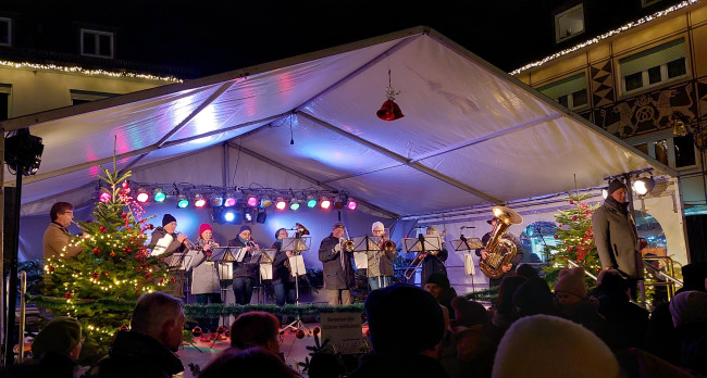 Poaunenchor bei der Eröffnung