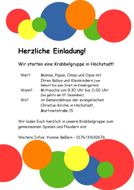 Einladung