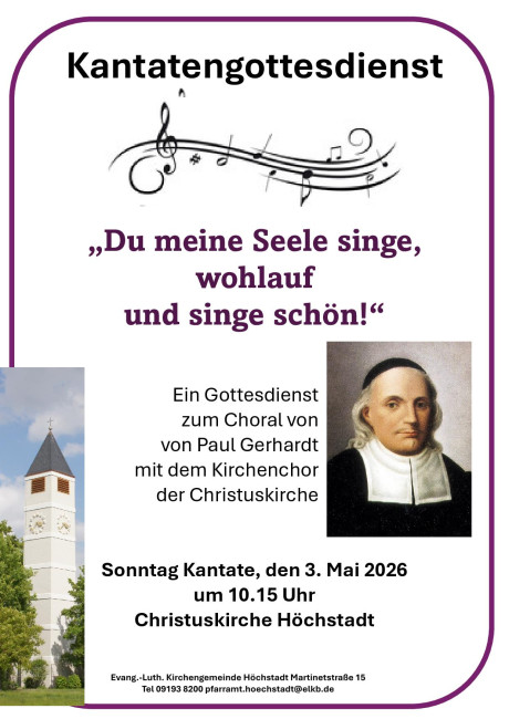 Kantate mit Paul Gerhardt