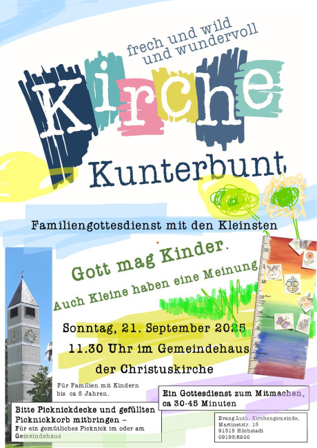 Kirche Kunterbunt