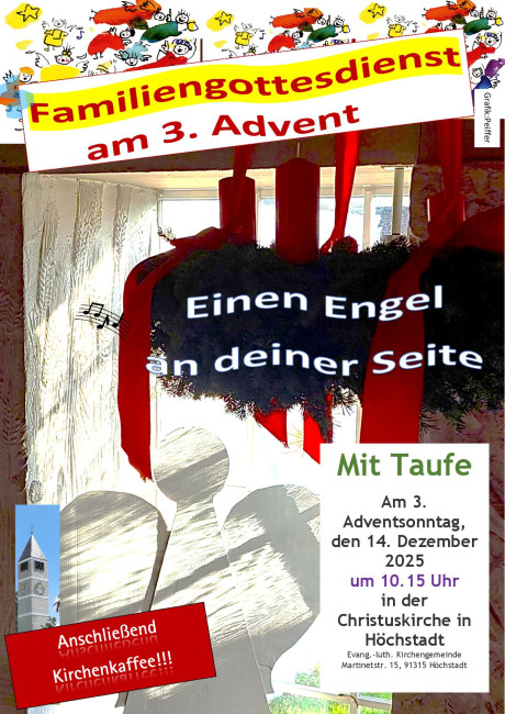 Familiengottesdienst am 3. Advent
