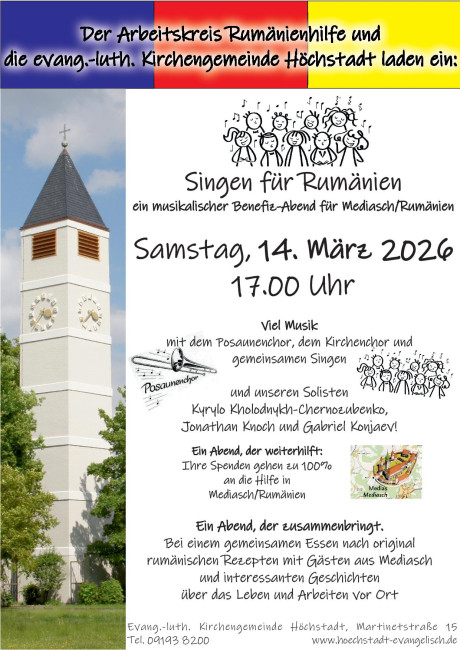 Singen für Rumänien